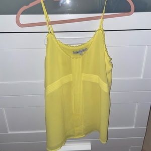 cute yellow tank top